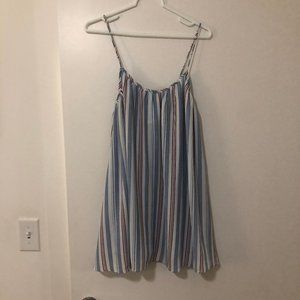 Red White and Blue print boutique dress